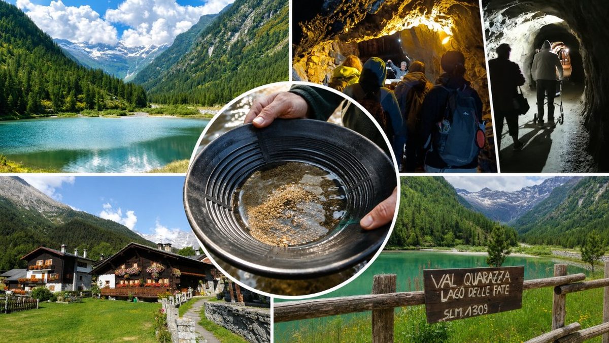 Goldwaschen in Val Quarazza und Lago delle Fate, Macugnaga